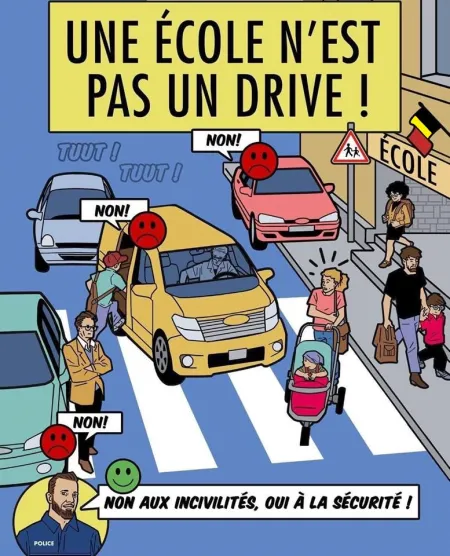 L'école n'est pas un drive
