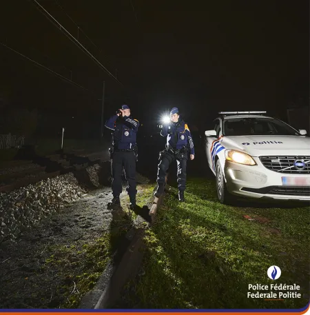 Infrabel et la Police Fédérale des Chemins de fer renforcent les mesures contre les vols câbles