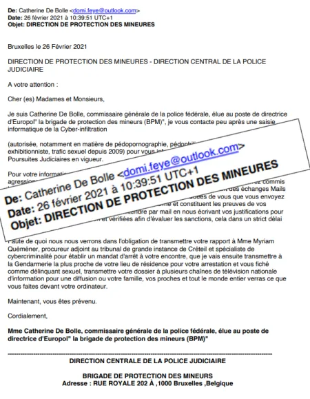 CDB phishing