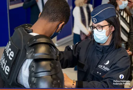 Les Rookies débutent leur immersion au sein de la Police Fédérale 