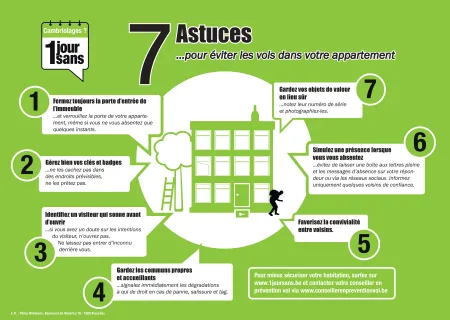 7 astuces pour dissuader les cambriloeurs - appartement