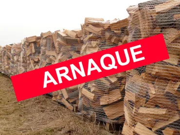 Attention aux fausses ventes de bois de chauffage