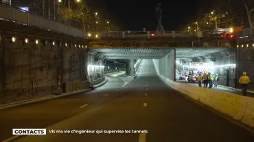 Contacts : Vis ma vie d'ingénieur qui supervise les tunnels de Bruxelles