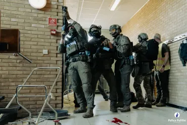 Exercice multidisciplinaire de grande ampleur sur le Campus FUCaM de l’UCLouvain à Mons 