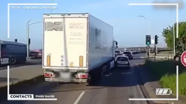Contacts : panel de la route : en présence de poids-lourds