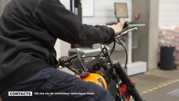Contacts : vis ma vie au contrôle technique des motos
