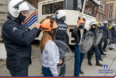 Les Rookies débutent leur immersion au sein de la Police Fédérale 
